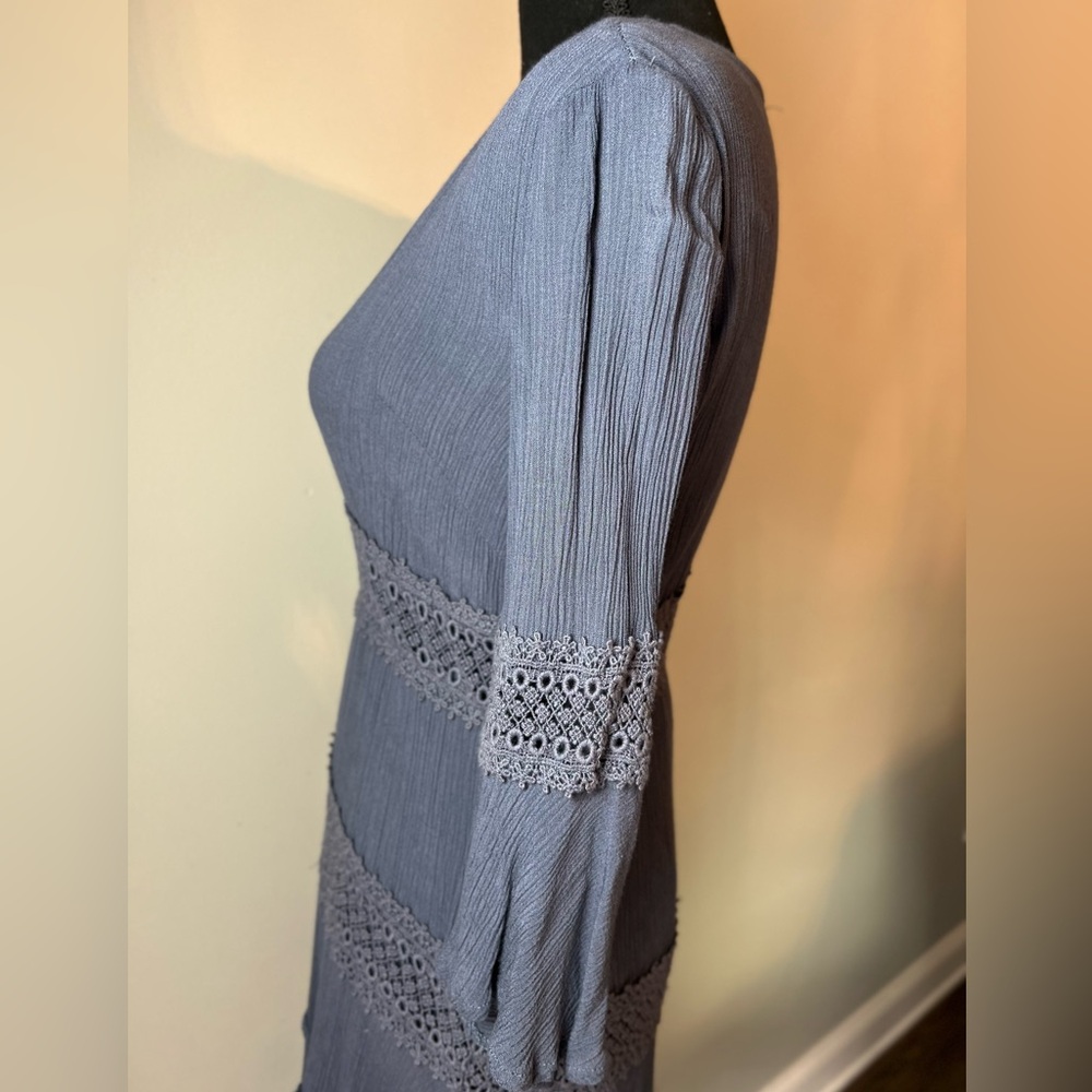 Solitaire Charcoal Long Sleeve Dress - Picture 4 of 12